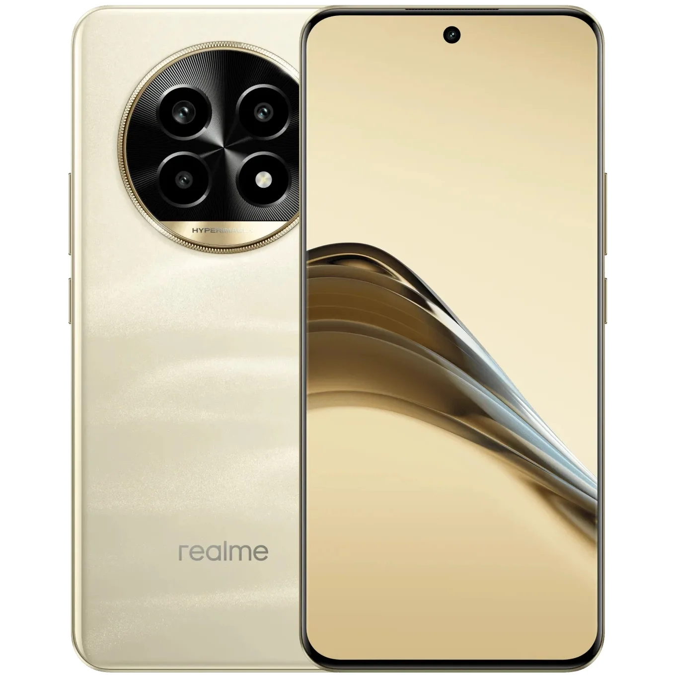 Realme 13 Pro Gold Çıtalı Ekran Dokunmatik Gold SOFT OLED Kalite Ekran
