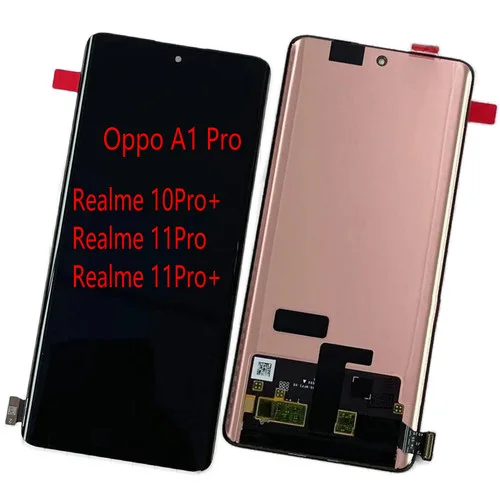 Realme A1 Pro 5G Ekran Dokunmatik SOFT OLED Kalite Ekran Çıtasız (Çerçevesiz)