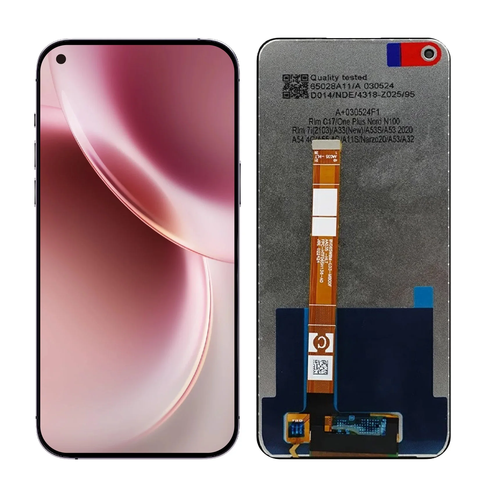 Realme A53s 4G Ekran Dokunmatik Orijinal Çıtasız Ürün (Çerçevesiz)