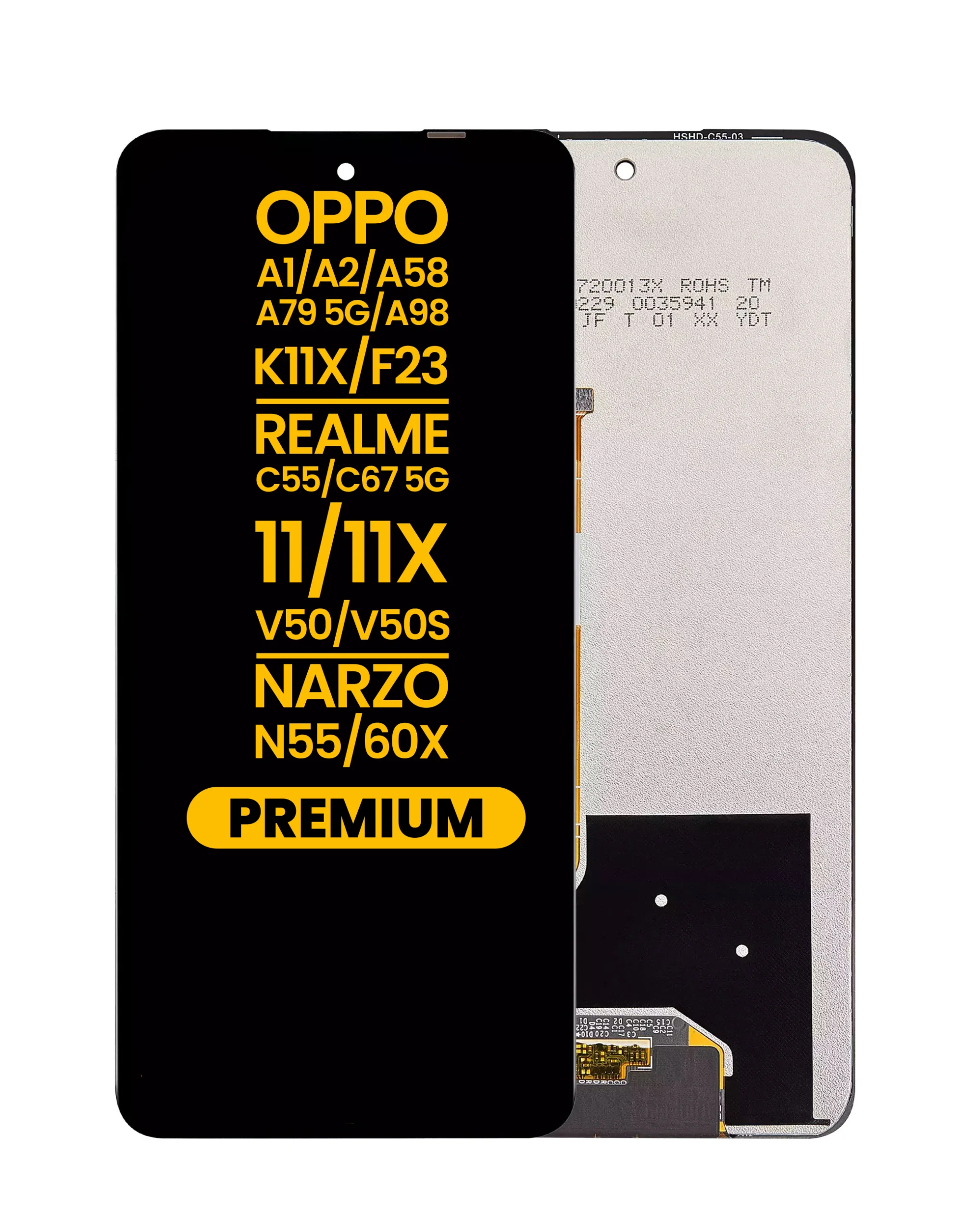 Realme A79 4G Ekran Dokunmatik Orijinal Çıtasız Ürün (Çerçevesiz)