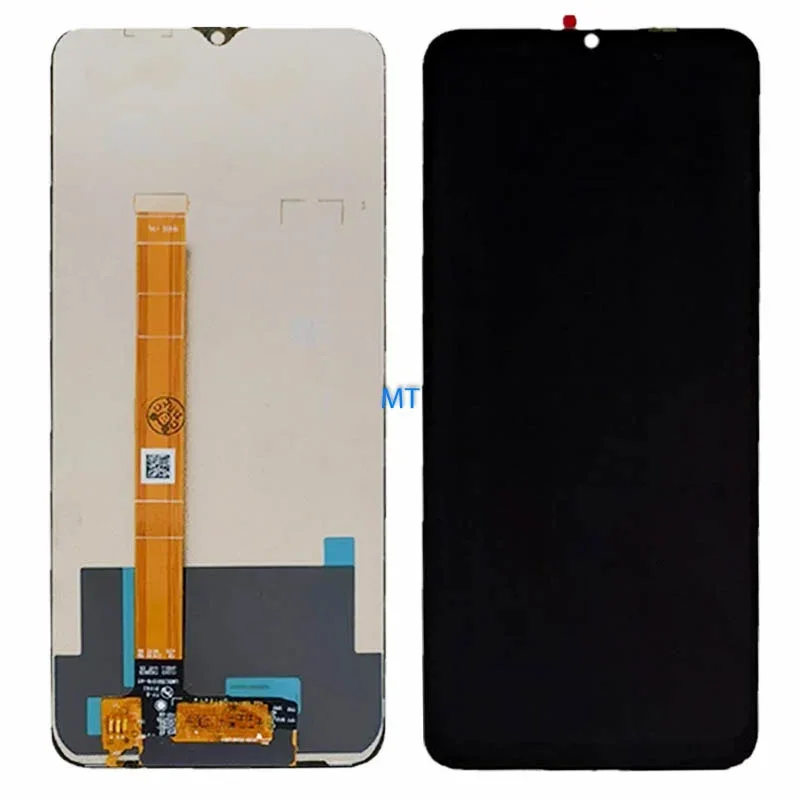 Realme C21 Çıtalı Ekran Dokunmatik Siyah Orijinal