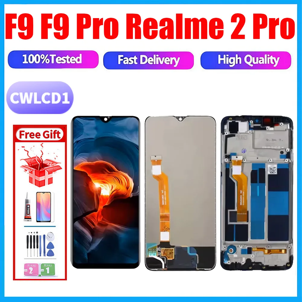 Realme F29 Pro Ekran Dokunmatik SOFT OLED Kalite Ekran Çıtasız (Çerçevesiz)
