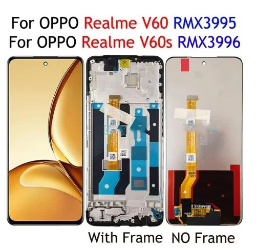 Realme V60 Ekran Dokunmatik Orijinal Çıtasız Ürün (Çerçevesiz)