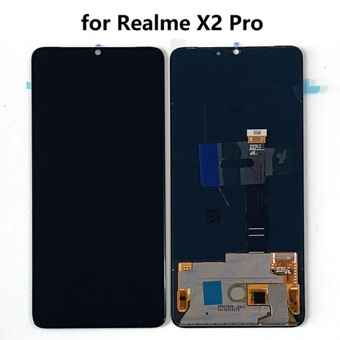 Realme X2 Pro Ekran Dokunmatik OLED Çıtasız (Çerçevesiz)