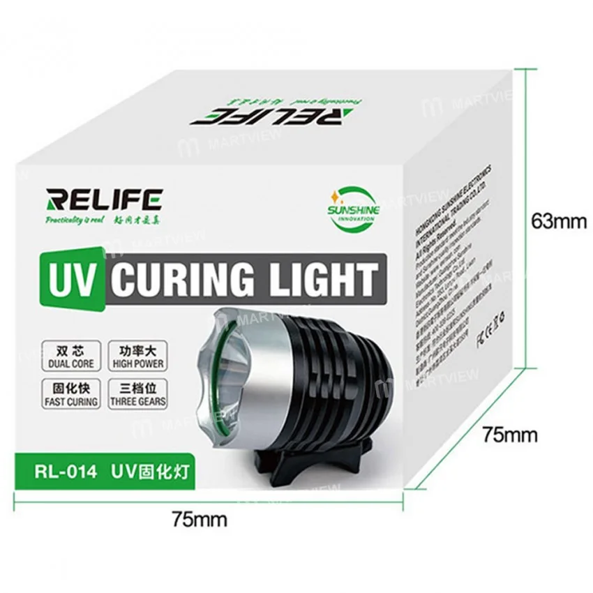 Relife RL-014 5W USB Arayüzlü 3 Seviyeli Ayarlı Çift Çekirdekli UV IŞIK