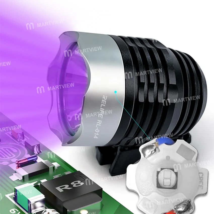 Relife RL-014 5W USB Arayüzlü 3 Seviyeli Ayarlı Çift Çekirdekli UV IŞIK
