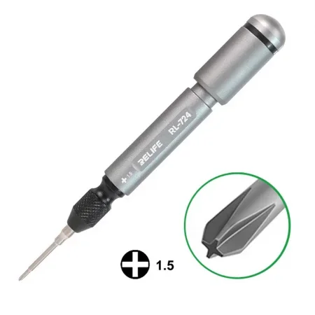 Relife RL-724 Yüksek Hassasiyetli Ekstra Sert S2 Çelik Uçlu Tork Tornavida Phillips 1.5