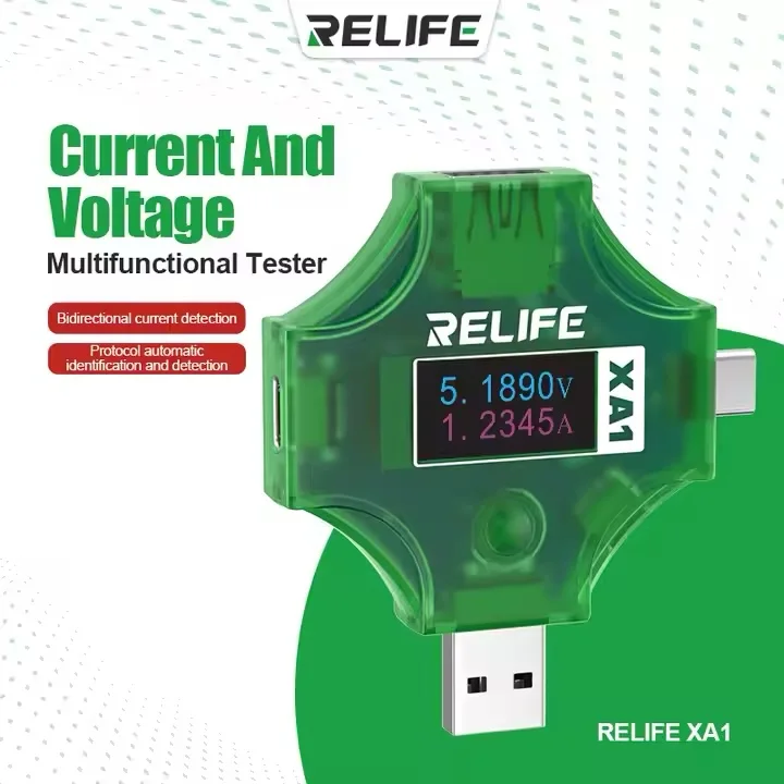 RELİFE XA1 USB AKIM ÖLÇER VE VOLTAJ CİHAZI