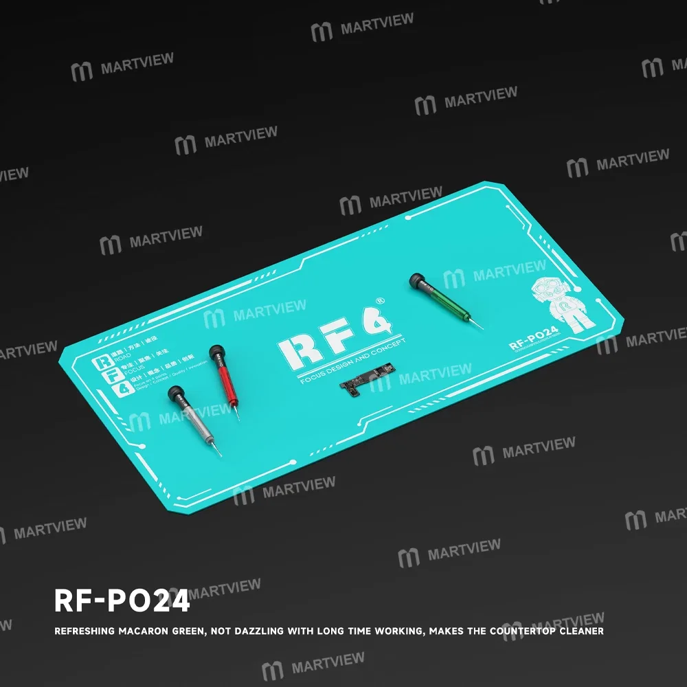 RF4 RF-PO24 70x35cm Uzun Tip Çok Fonksiyonlu Yüksek Sıcaklığa Dayanıklı Silikon Ped