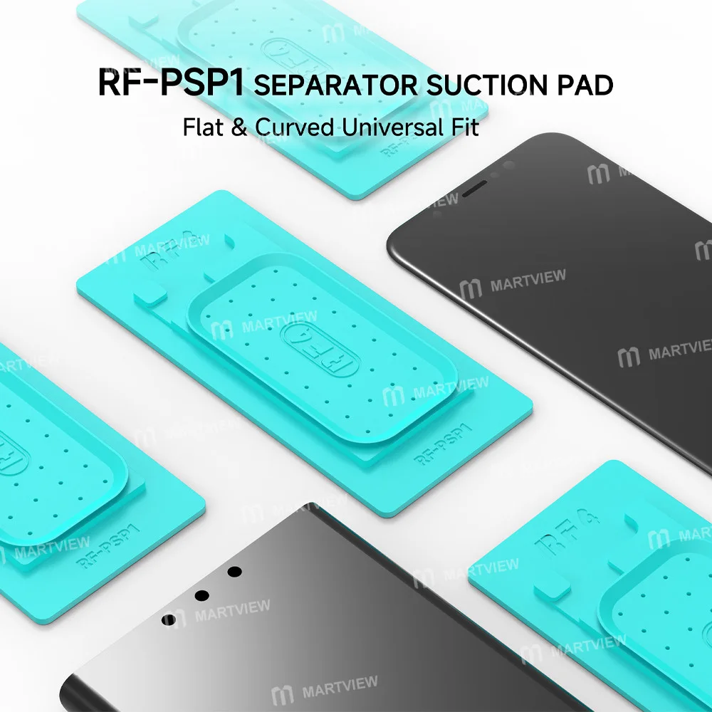 RF4 RF-PSP1 7 inç Ekran İçin Evrensel Silikon Ayırıcı Ped, Düz ve Kavisli Ekranlarla Uyumludur