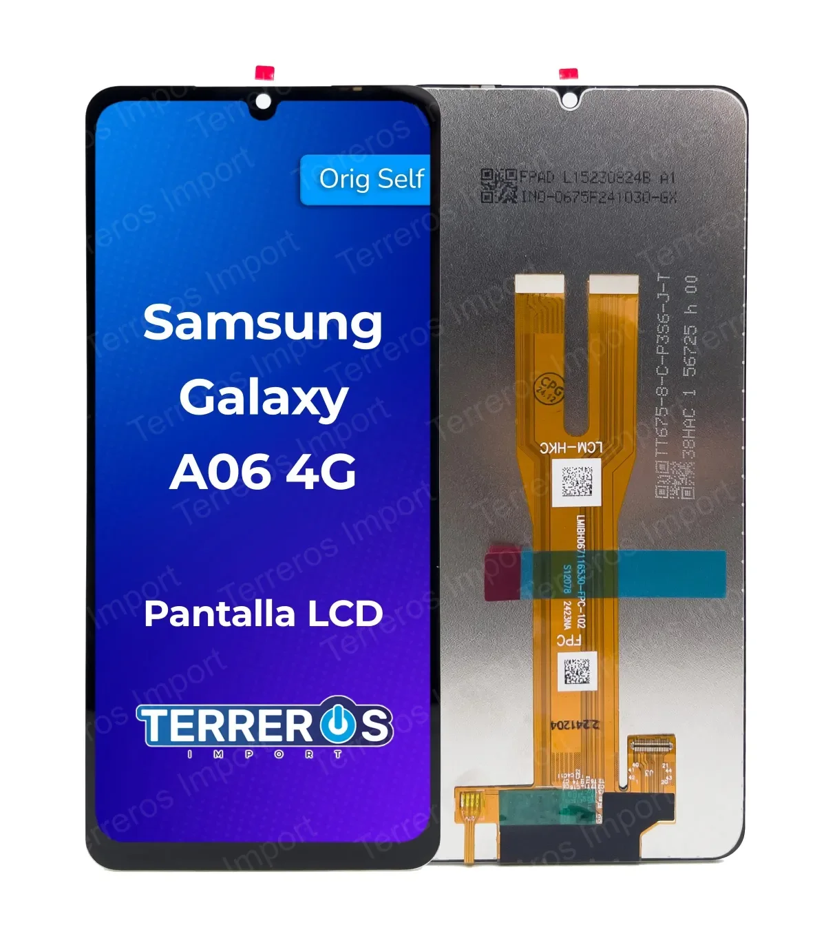 Samsung A06 4G Çıtalı Ekran Dokunmatik Orijinal