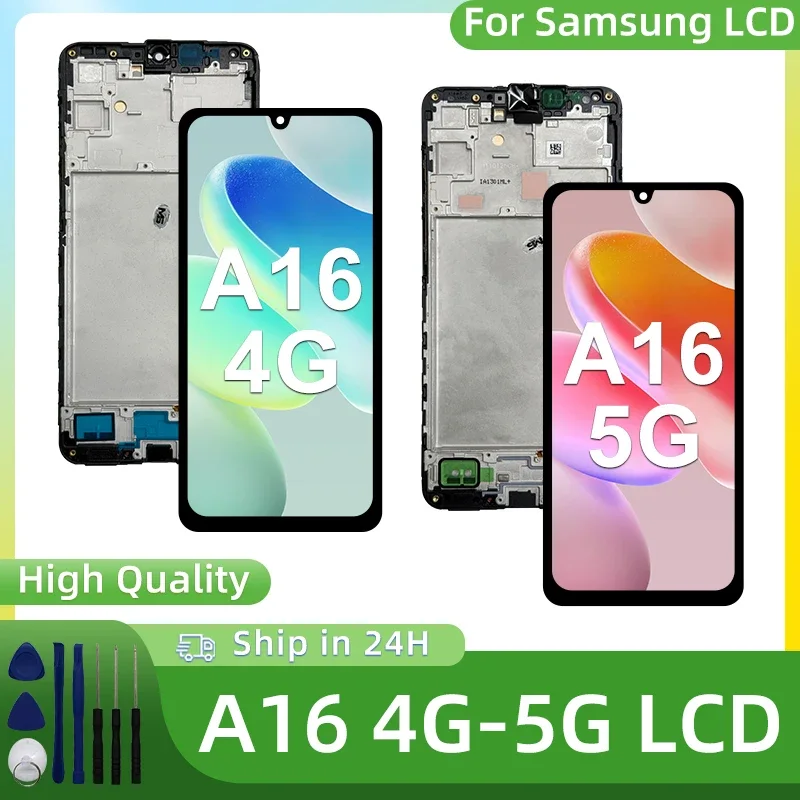 Samsung A16 5G Çıtalı Ekran Dokunmatik OLED
