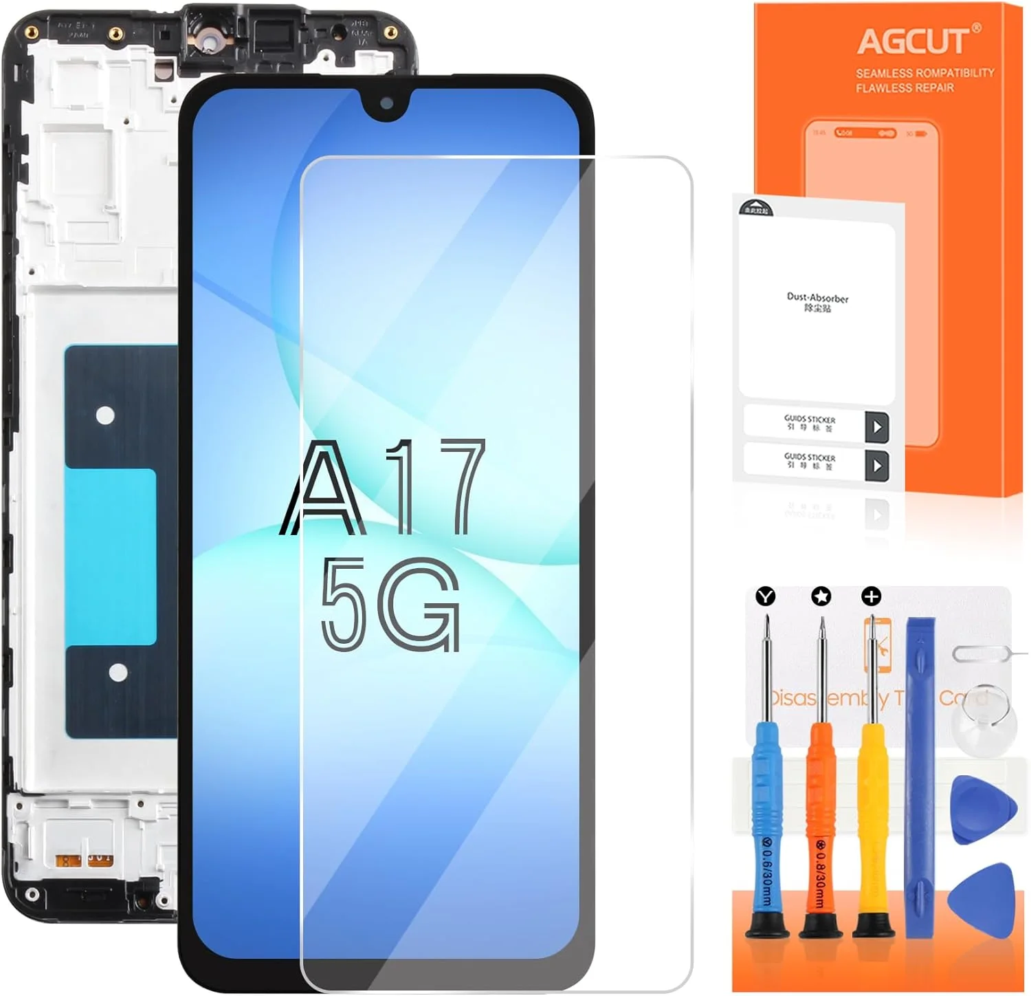 Samsung A17 4G Çıtalı Ekran Dokunmatik OLED