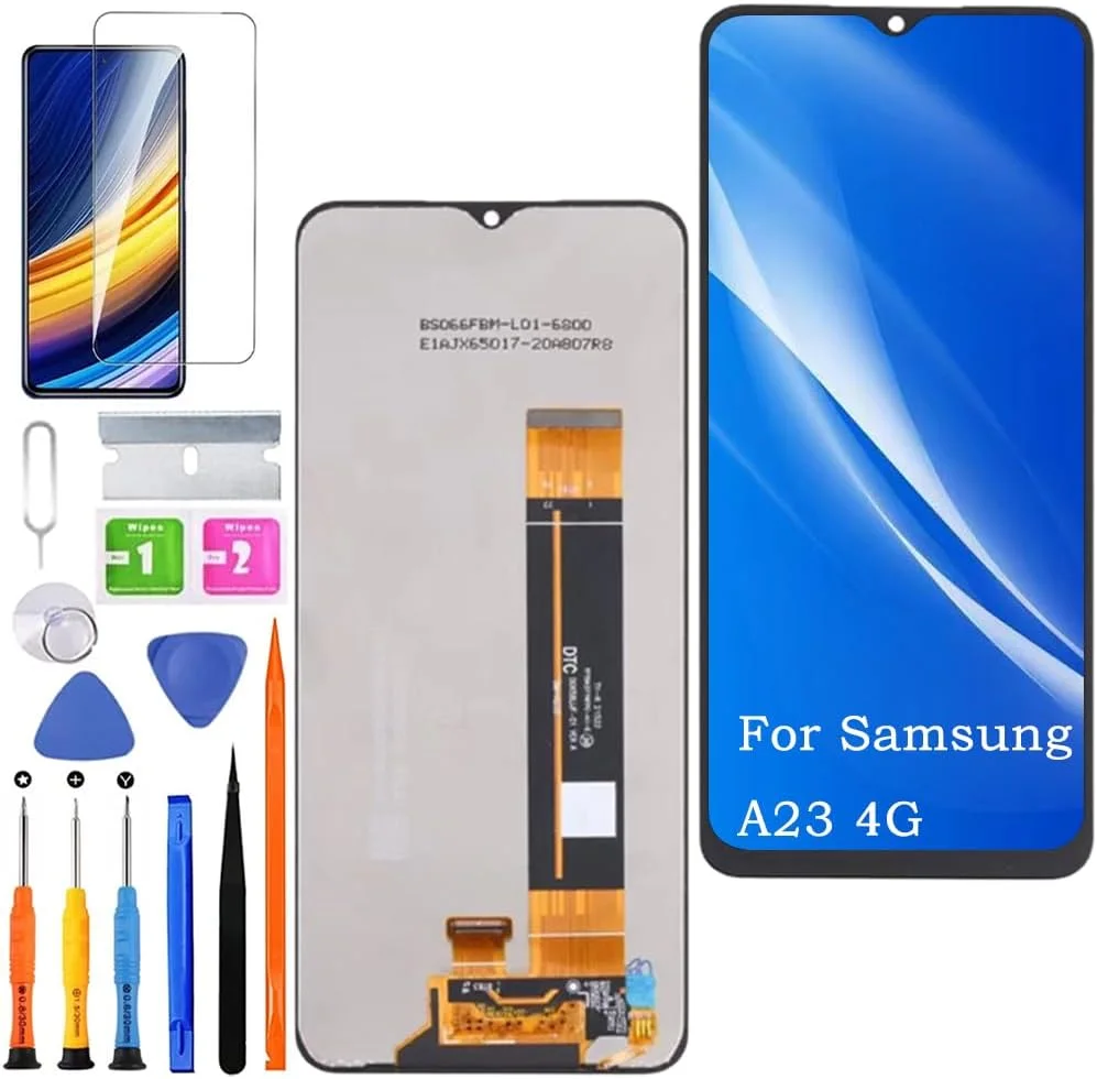 Samsung A23 4G Ekran Dokunmatik Orijinal UNIVERSAL Çıtasız (Çerçevesiz)