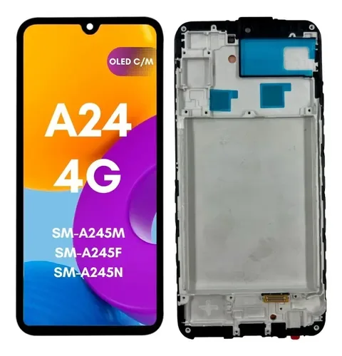 Samsung A24 4G Çıtalı Ekran Dokunmatik OLED