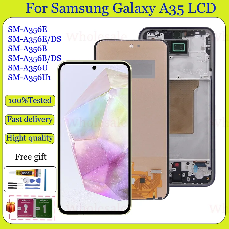 Samsung A35 5G Çıtalı Ekran Dokunmatik A Plus Kalite Ürün