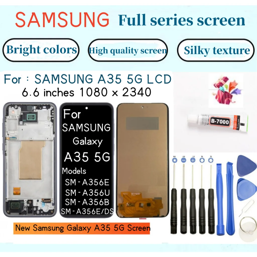 Samsung A35 5G Çıtalı Ekran Dokunmatik A Plus Kalite Ürün