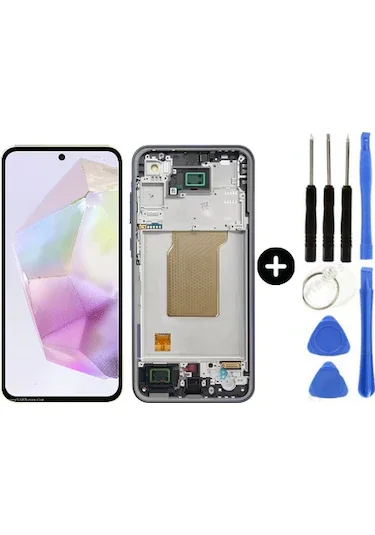 Samsung A35 5G Çıtalı Ekran Dokunmatik OLED