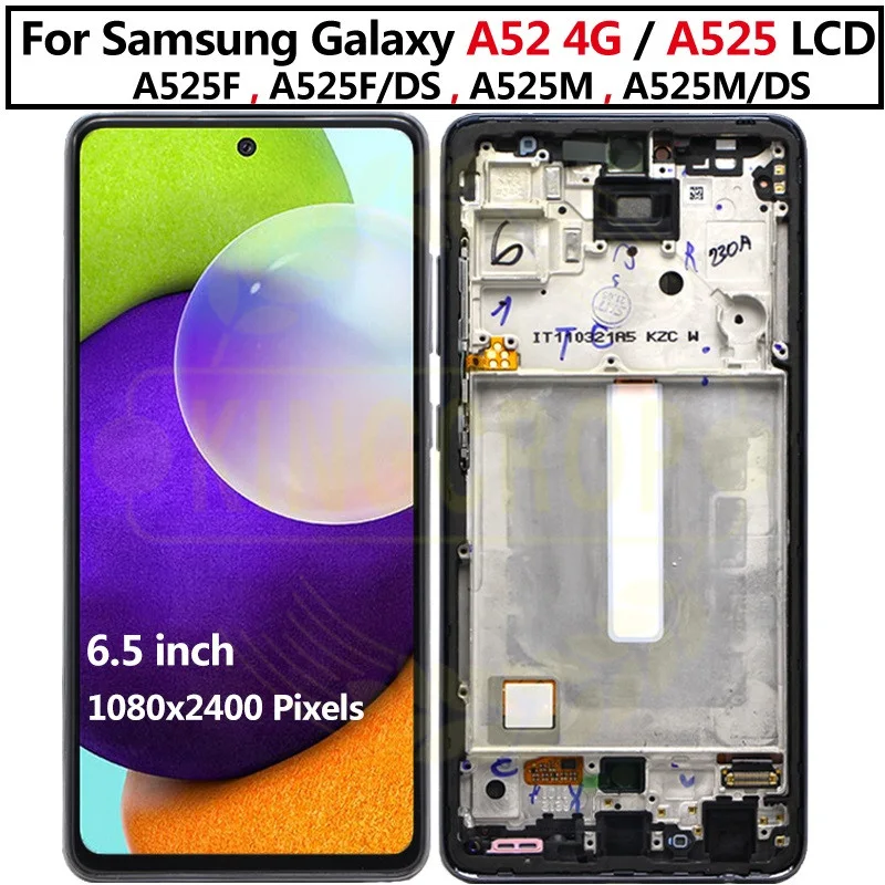 Samsung A52 4G Çıtalı Ekran Dokunmatik A Plus Kalite Ürün