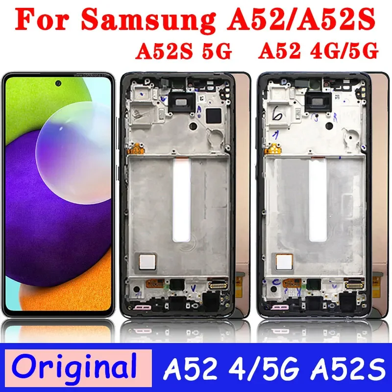 Samsung A52 5G Çıtalı Ekran Dokunmatik A Plus Kalite Ürün