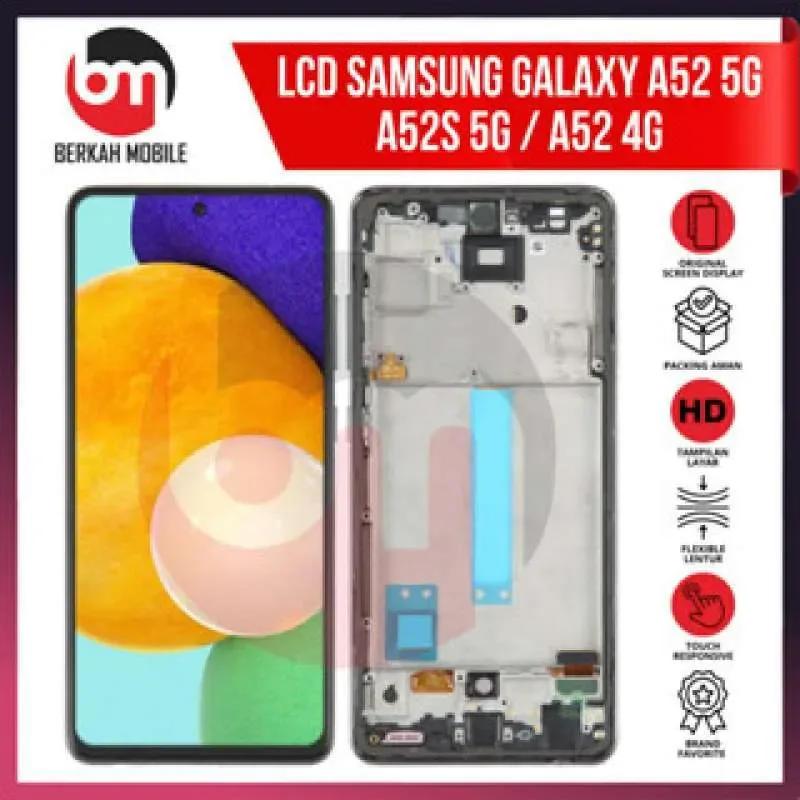 Samsung A52 5G Çıtalı Ekran Dokunmatik OLED