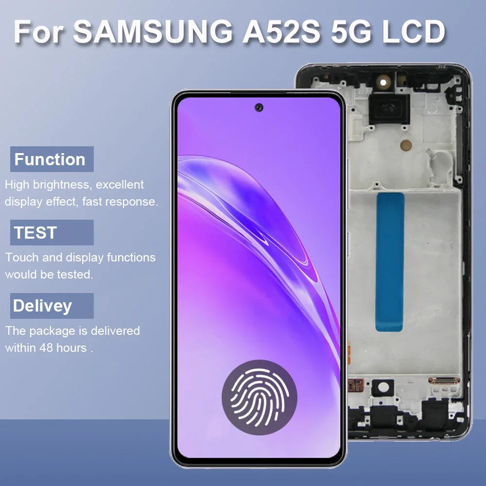 Samsung A52s 5G Çıtalı Ekran Dokunmatik A Plus Kalite Ürün