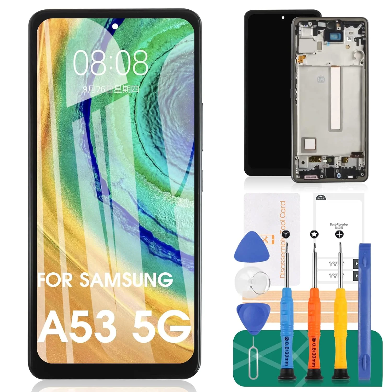 Samsung A53 5G Çıtalı Ekran Dokunmatik A Plus Kalite Ürün