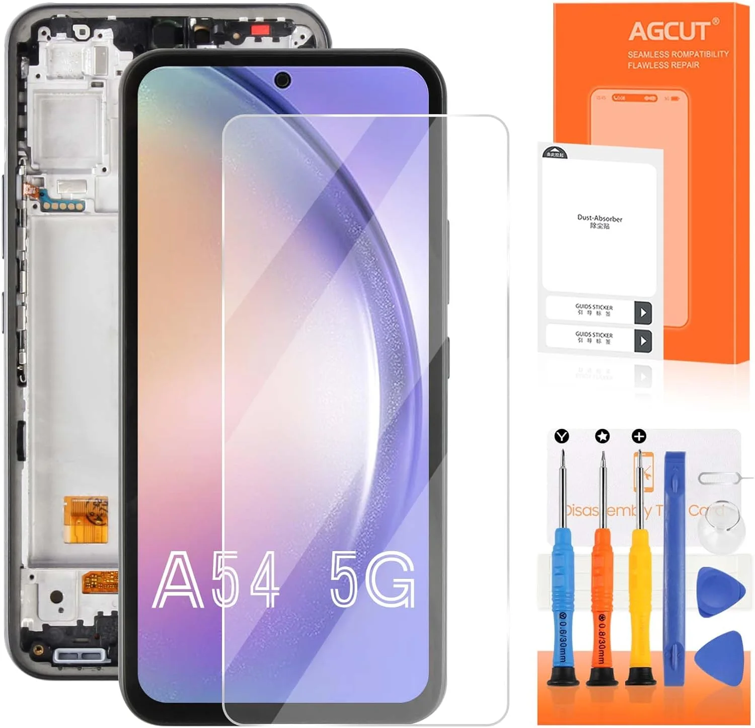 Samsung A54 5G Çıtalı Ekran Dokunmatik OLED