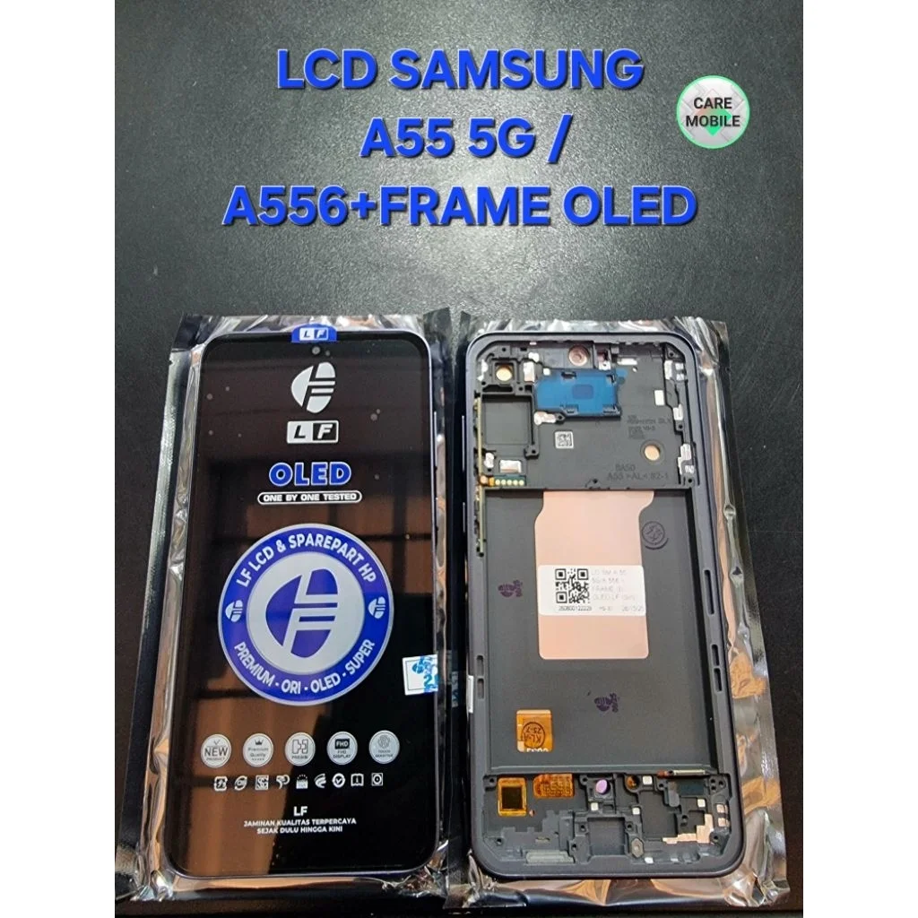 Samsung A55 5G Çıtalı Ekran Dokunmatik OLED
