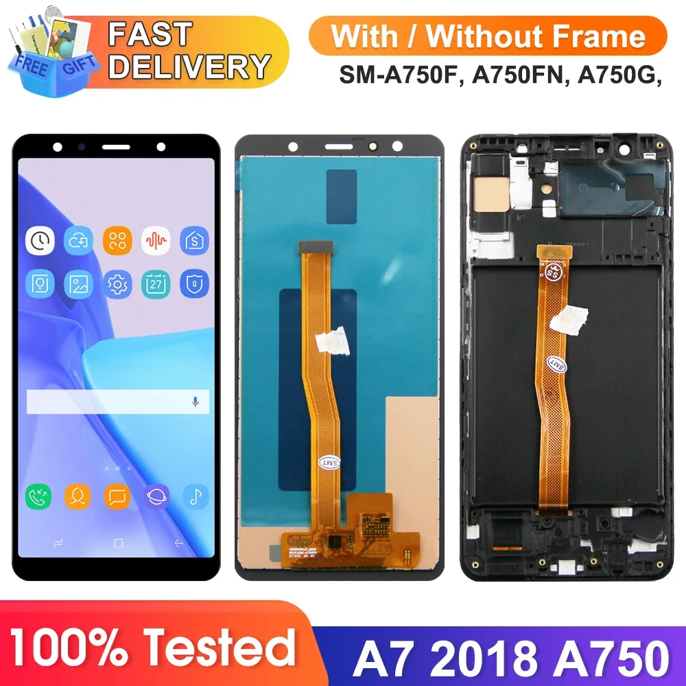 Samsung A750 Çıtalı Ekran Dokunmatik A Plus Kalite Ürün