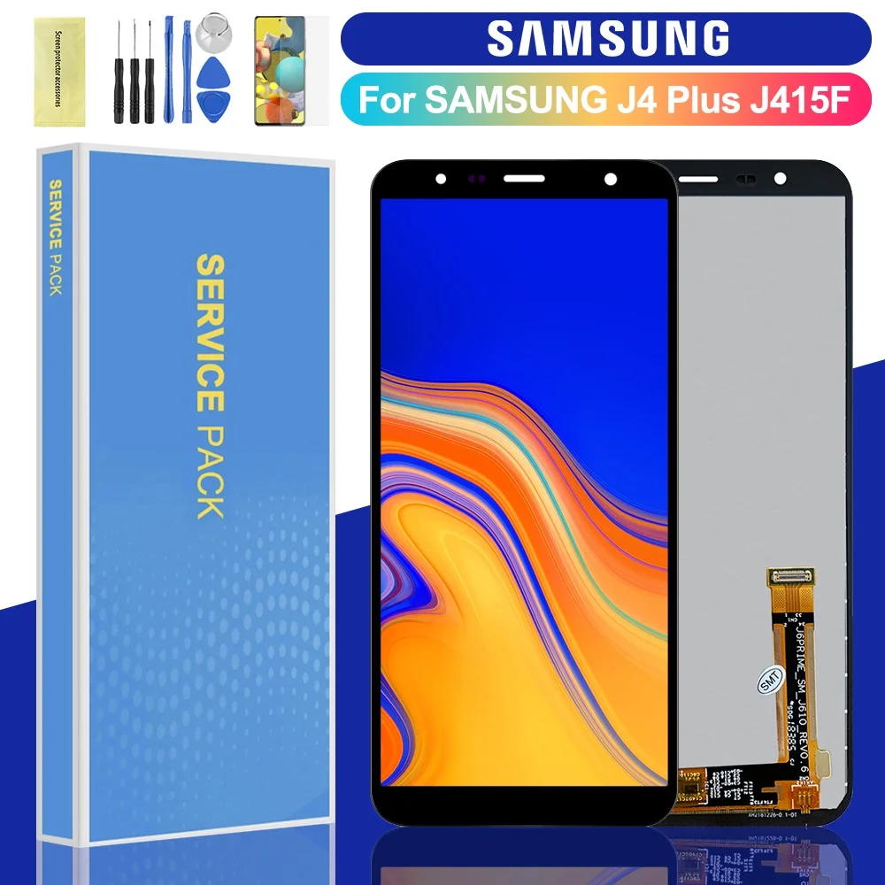 Samsung J4 Plus Ekran Dokunmatik Orijinal Çıtasız Ürün (Çerçevesiz)