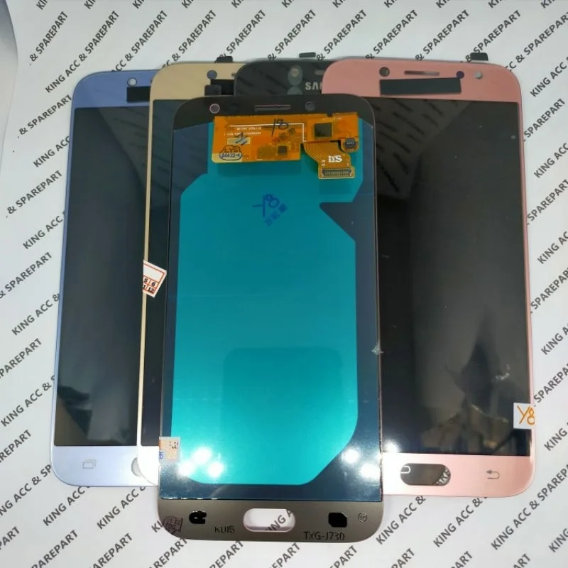 Samsung J730 Ekran Dokunmatik Silver OLED Çıtasız (Çerçevesiz)