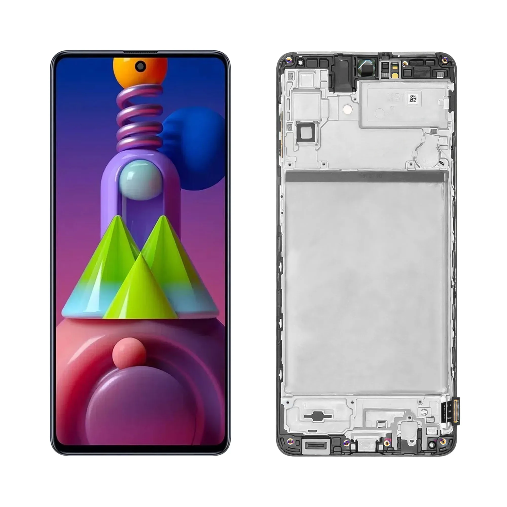 Samsung M51 Çıtalı Ekran Dokunmatik A Plus Kalite Ürün