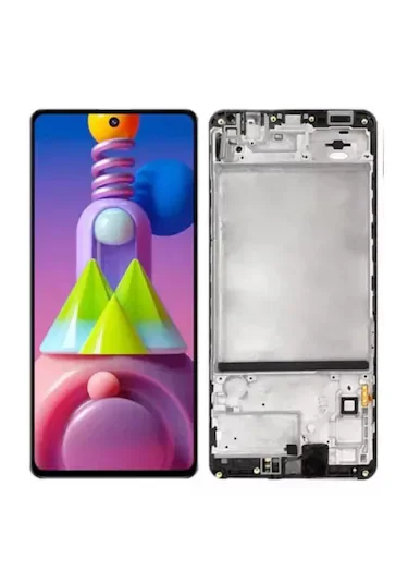 Samsung M51 Çıtalı Ekran Dokunmatik OLED