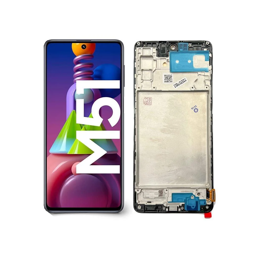 Samsung M51 Çıtalı Ekran Dokunmatik OLED