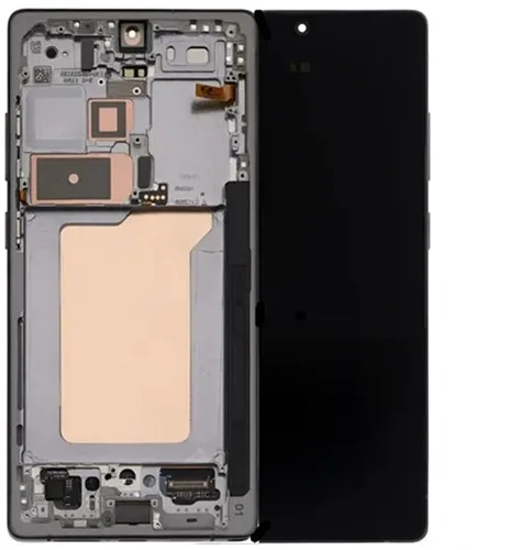 Samsung S25 Ultra Çıtalı Ekran Dokunmatik Siyah SOFT OLED Kalite Ekran
