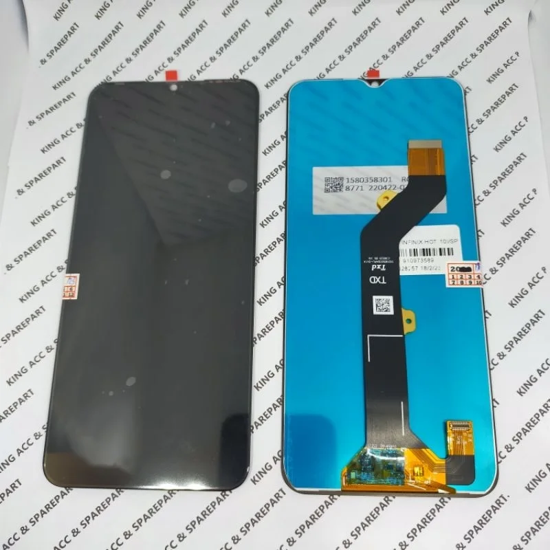 Tecno Hot 10T Çıtalı Ekran Dokunmatik Siyah Orijinal