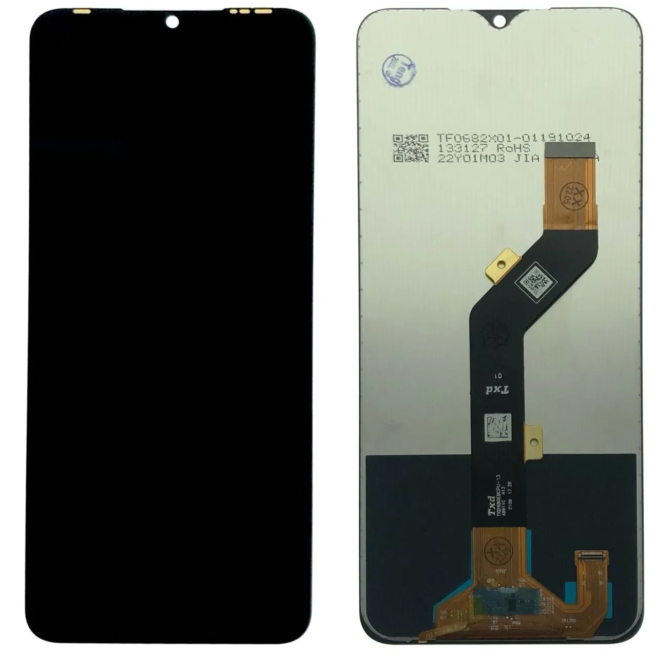 Tecno Hot 10T Ekran Dokunmatik Orijinal Çıtasız Ürün (Çerçevesiz)