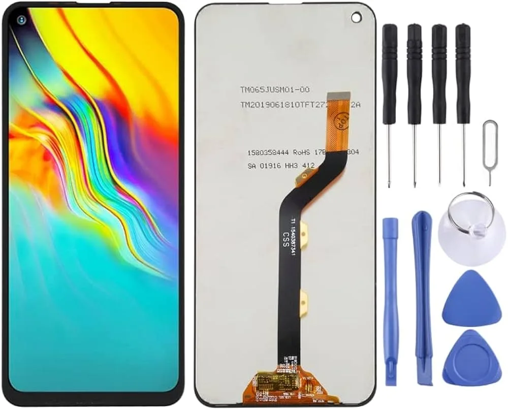 Tecno Hot 9 Pro Ekran Dokunmatik Orijinal Çıtasız Ürün (Çerçevesiz)