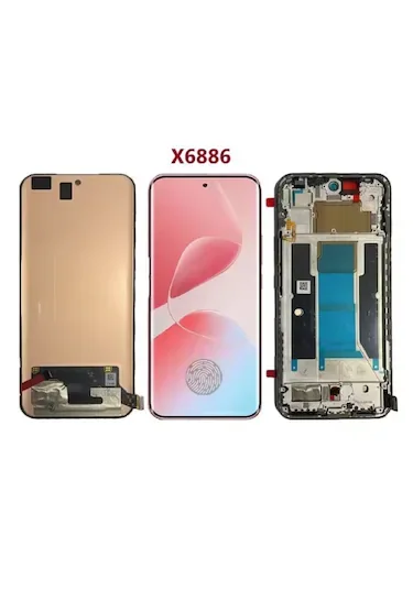 Tecno Ht 60 Pro Plus Çıtalı Ekran Dokunmatik Siyah SOFT OLED Kalite Ekran