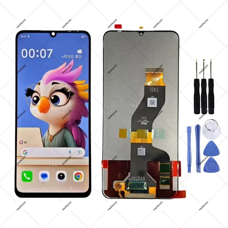 Tecno itel City 100 Ekran Dokunmatik Orijinal Çıtasız Ürün (Çerçevesiz)