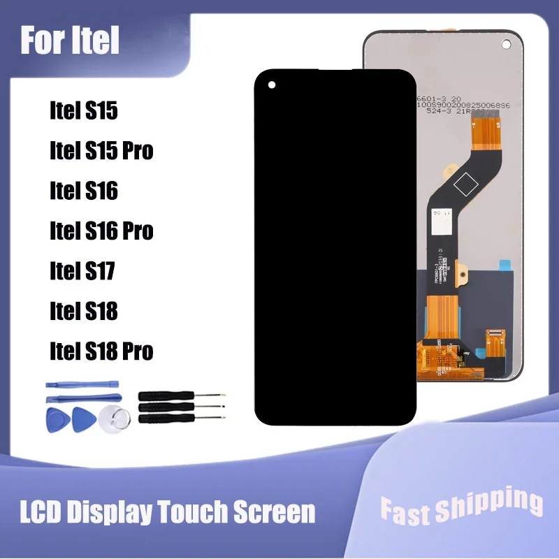 Tecno itel S16 Ekran Dokunmatik Orijinal Çıtasız Ürün (Çerçevesiz)
