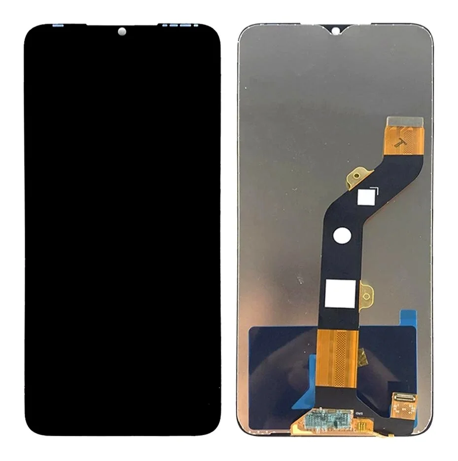 Tecno Pocop 5LİTE Çıtalı Ekran Dokunmatik Siyah SOFT OLED Kalite Ekran