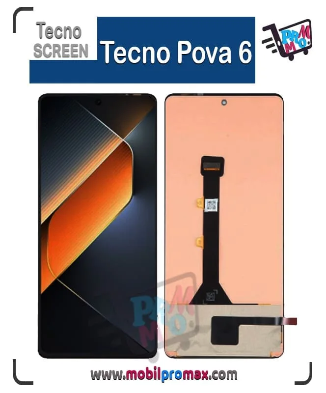 Tecno Pova 6 Ekran Dokunmatik A Plus Kalite Ürün Çıtasız (Çerçevesiz)