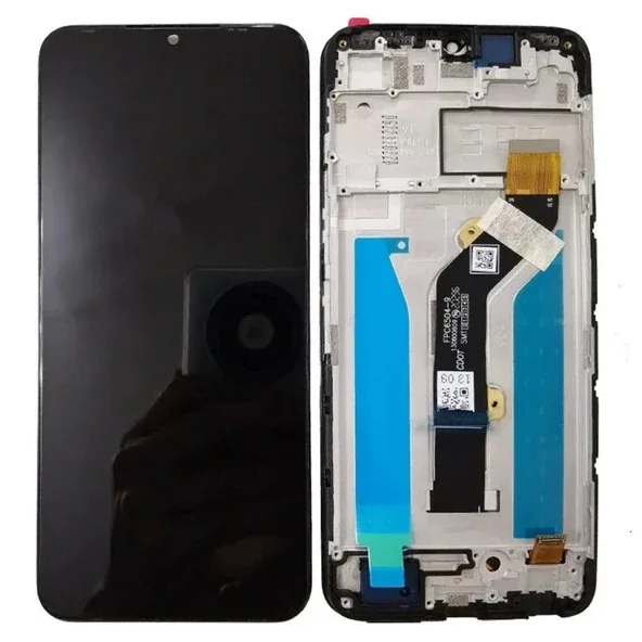 Tecno Spark Go 2023 Çıtalı Ekran Dokunmatik Siyah Orijinal