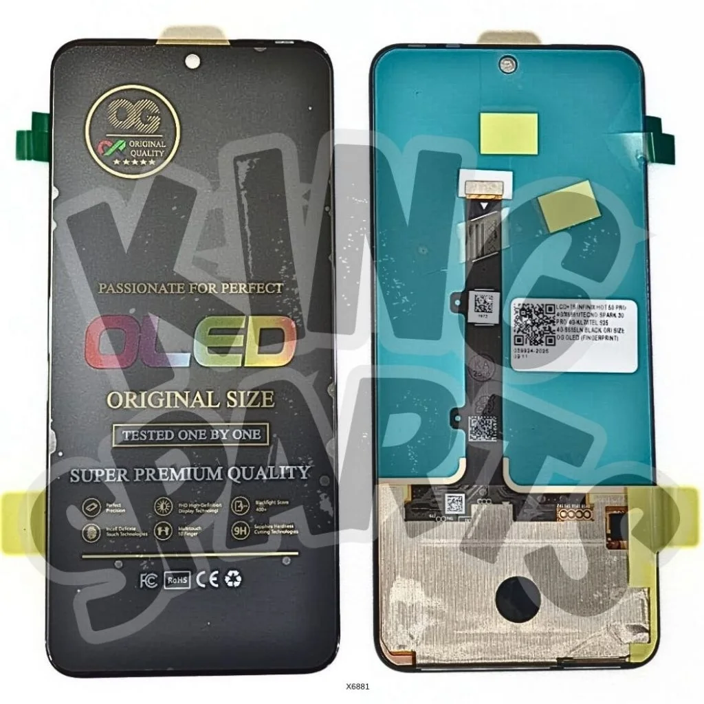 Tecno X6881 Ekran Dokunmatik A Plus Kalite Ürün Çıtasız (Çerçevesiz)