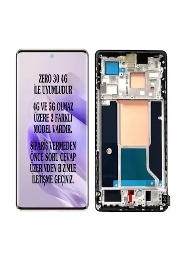 Tecno Zero 30 4G Çıtalı Ekran Dokunmatik Gold A Plus Kalite Ürün