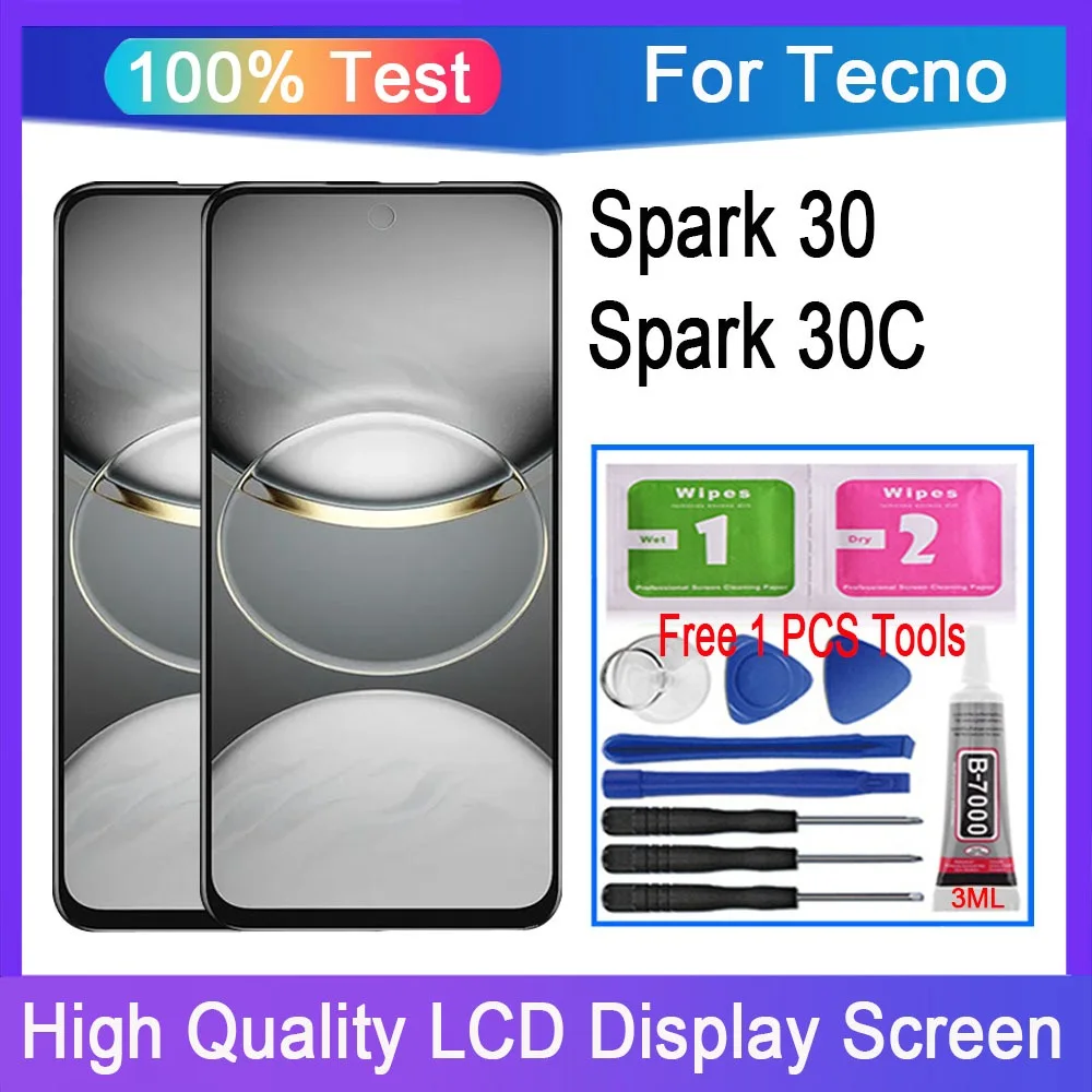 Tecno Zero 30 5G Ekran Dokunmatik SOFT OLED Kalite Ekran Çıtasız (Çerçevesiz)