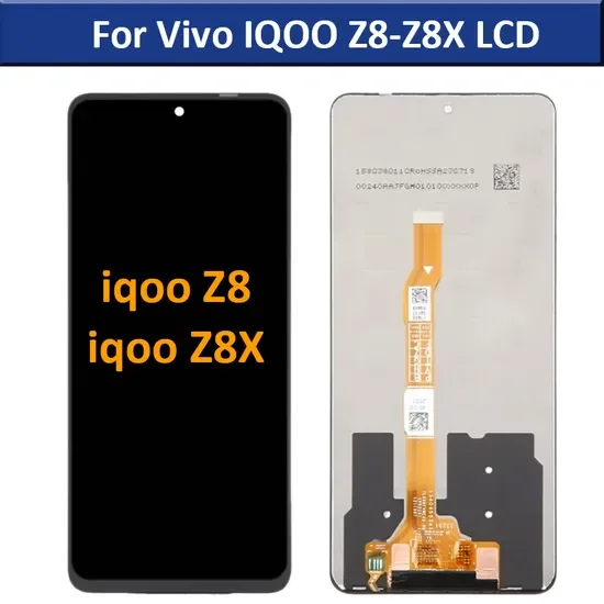 Vivo iqoo Z8 Ekran Dokunmatik Orijinal Çıtasız Ürün (Çerçevesiz)