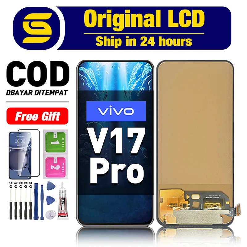 Vivo S17 Pro Ekran Dokunmatik OLED Çıtasız (Çerçevesiz)